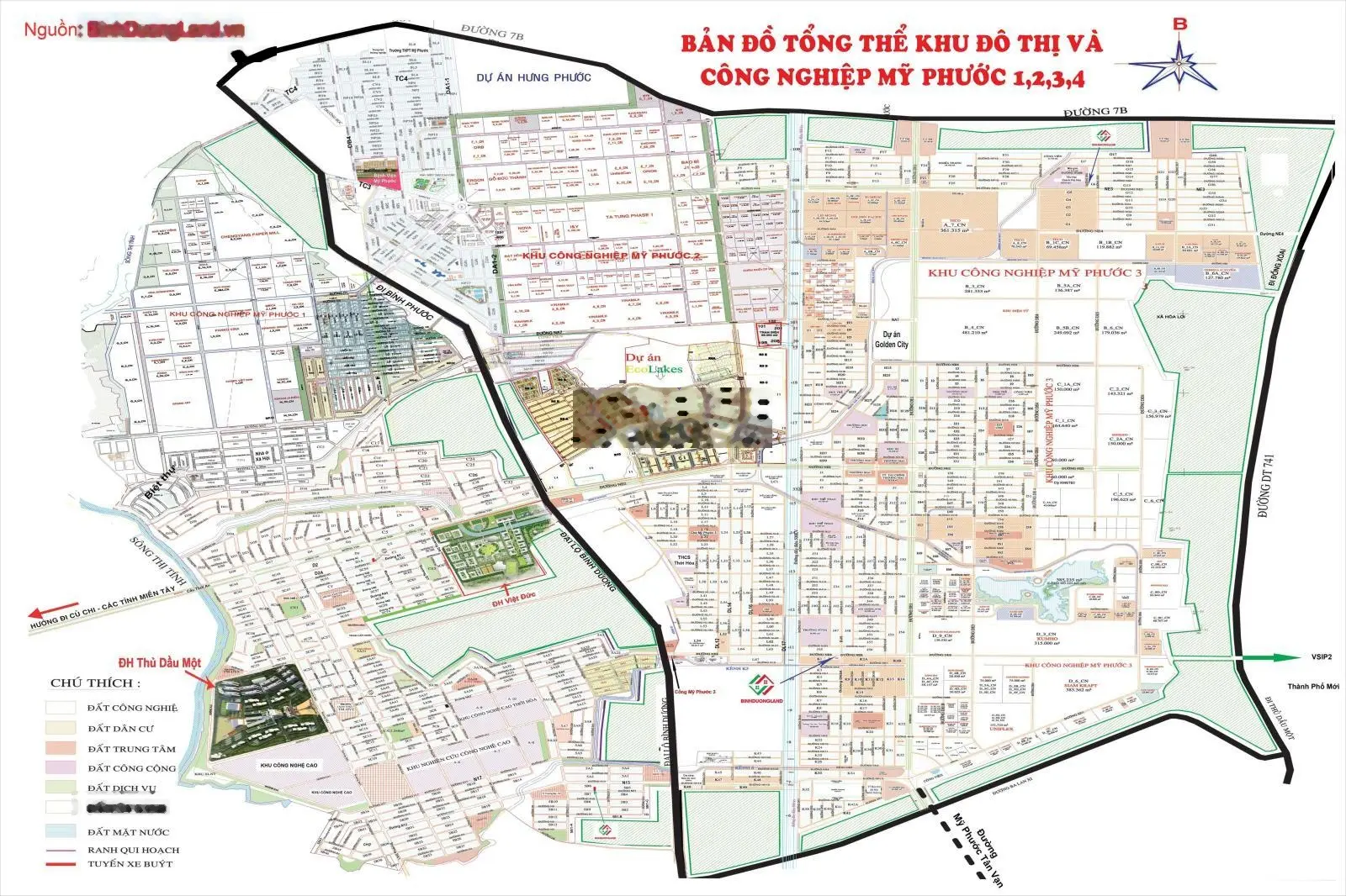 Kẹt tiền ngân hàng cần bán gấp lô đất ngay khu đô thị Mỹ Phước 3