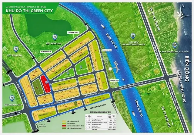 Bán đất nền dự án tại Green City, giá chỉ 2,1 tỷ, 170m2, mặt tiền 6.5m