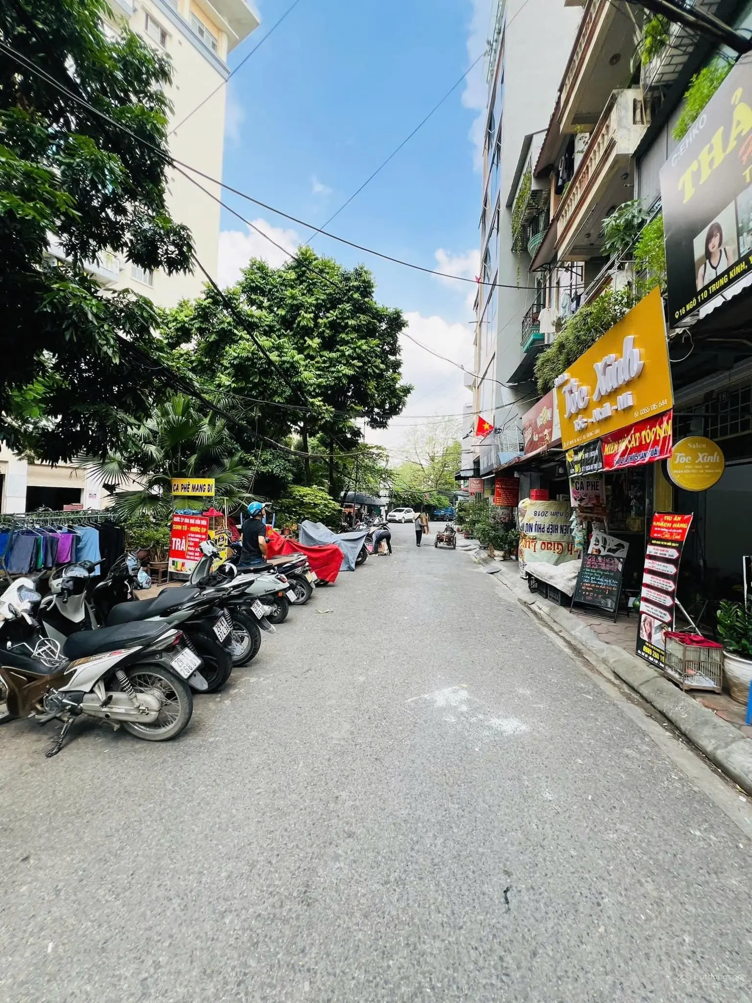Bán nhà Trung Kính mặt ngõ - ô tô tránh nhau- vỉa hè - Kinh Doanh tốt 36m2 5 tầng thoáng hơn 14 tỷ