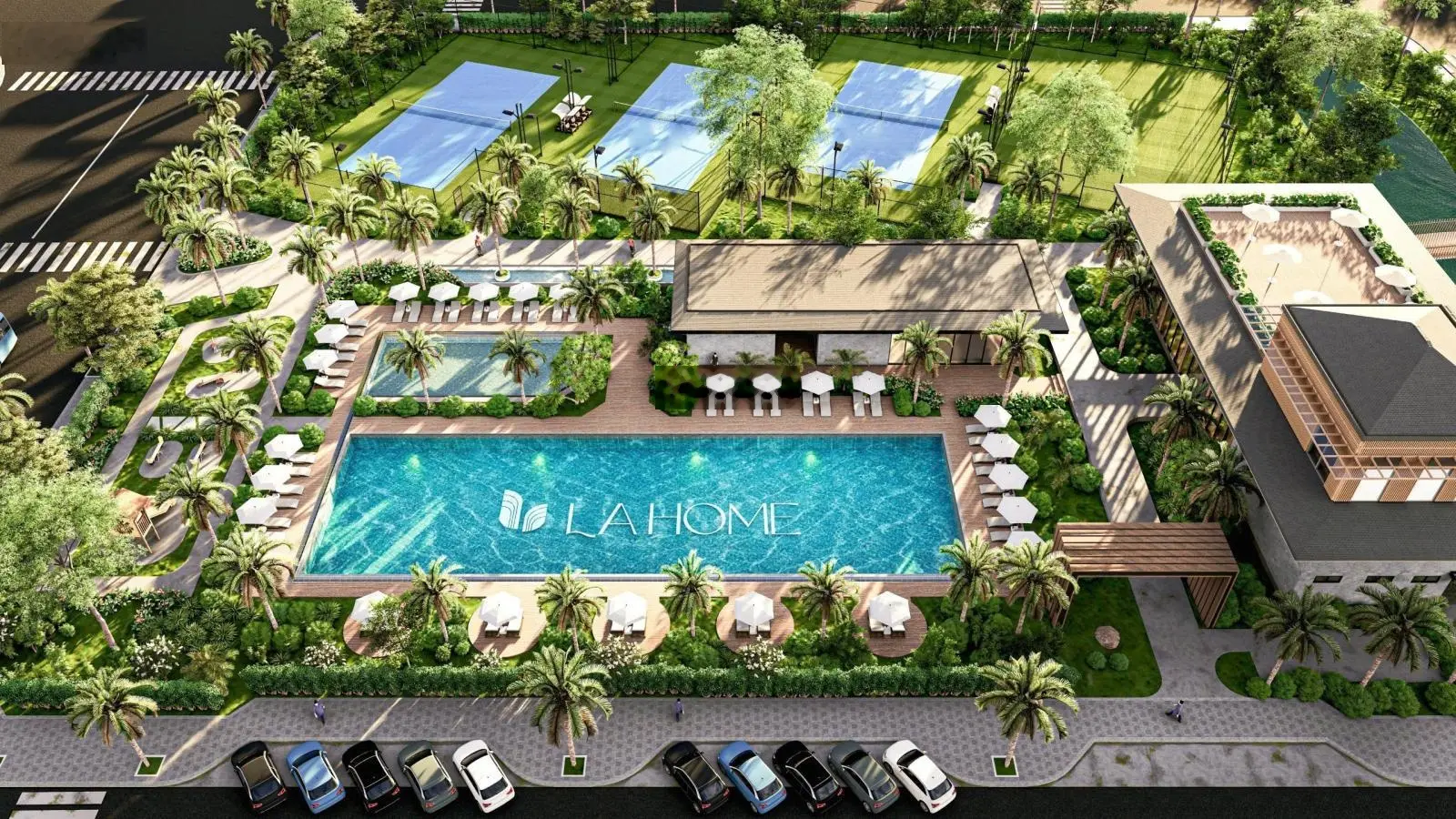 Mặt tiền căn đẹp 1 trệt 2 lầu river park - lahome. giá 3tỷ550. tặng thiết kế + nội thất