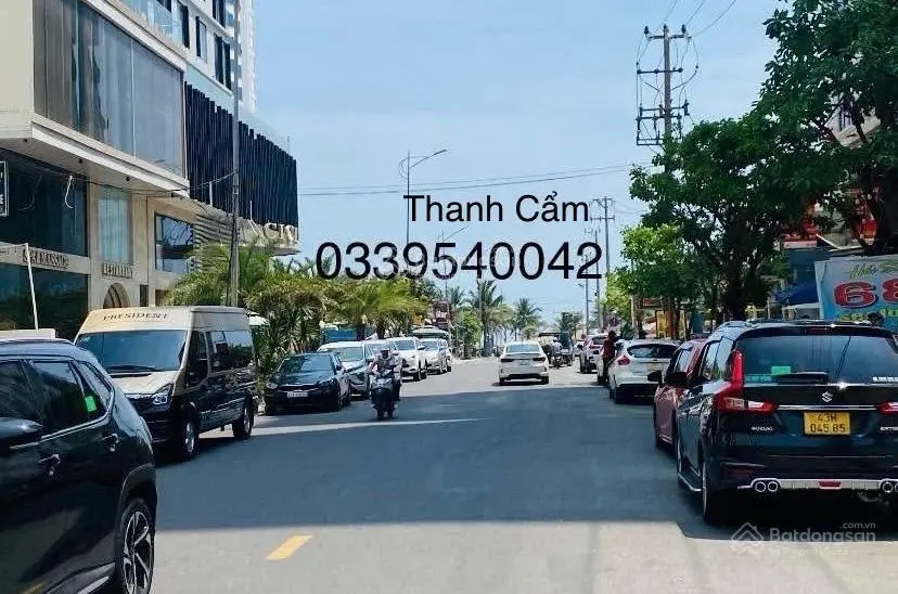 Mặt phố hồ nghinh chỉ 3 bước tới biển mỹ khê ~ 200m2 chỉ 26,x t.ỷ