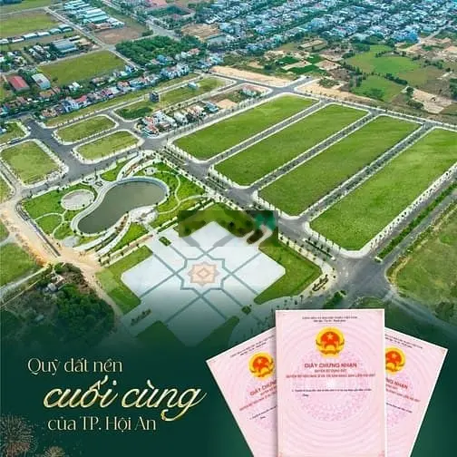 Đất 170m2 có sổ đi công chứng ngay TTTP Hội An, giá tốt chỉ 28tr/m2