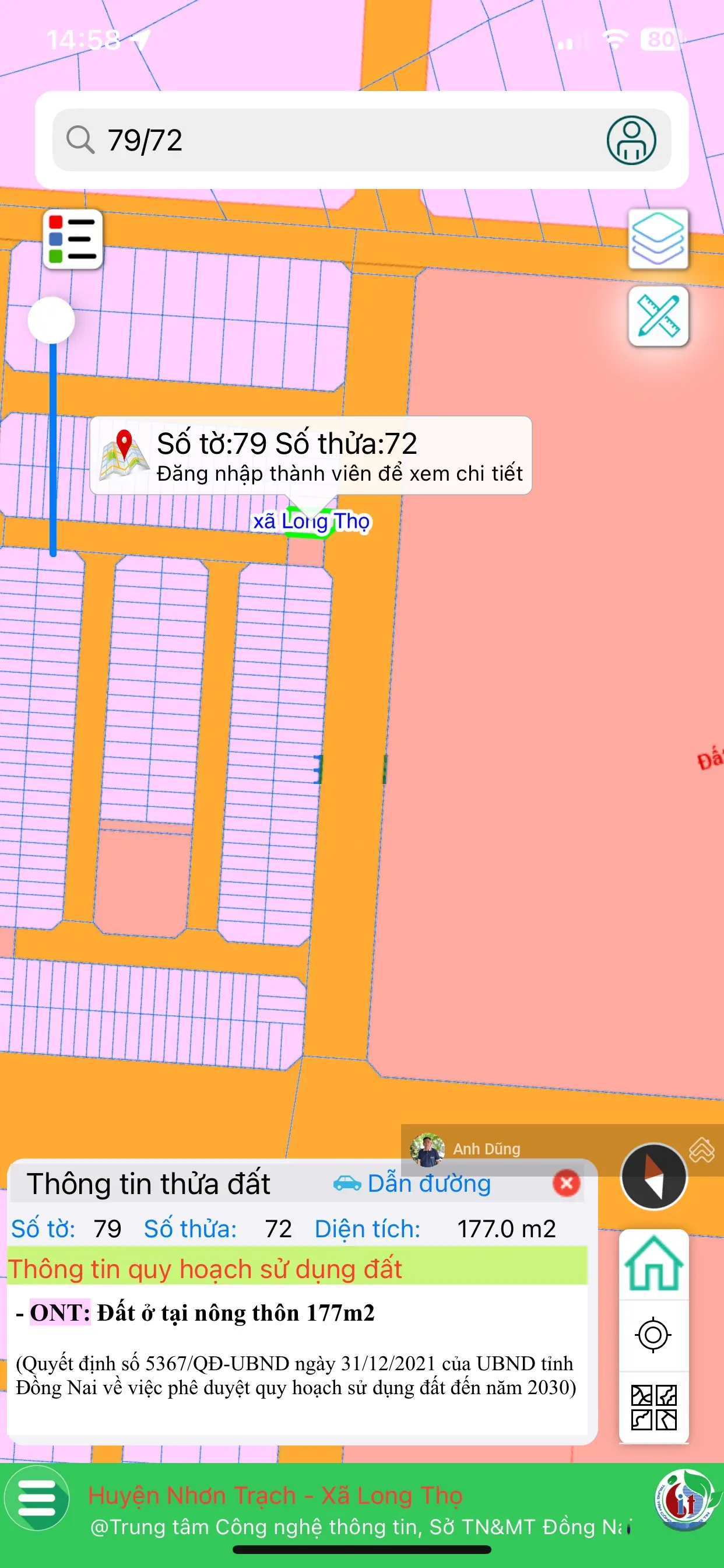 Cần bán nhanh nền đất góc đường 25m (DT 177m2) DA HUD-XDHN tại xã Phước An - Long Thọ, Nhơn Trạch