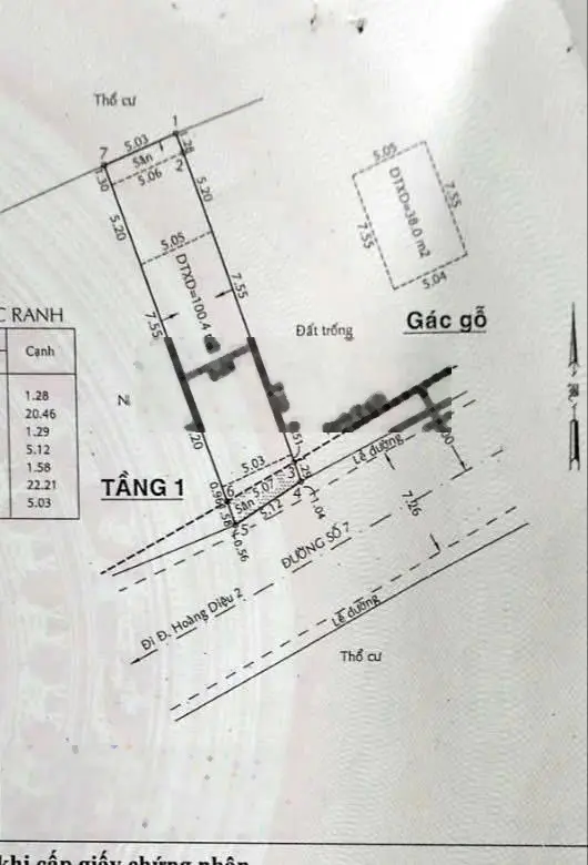 Bán nhà mặt tiền kinh doanh đường 7 - linh trung -119m ngang 5m- giá 9,85 tỷ tl-lh 0975058869