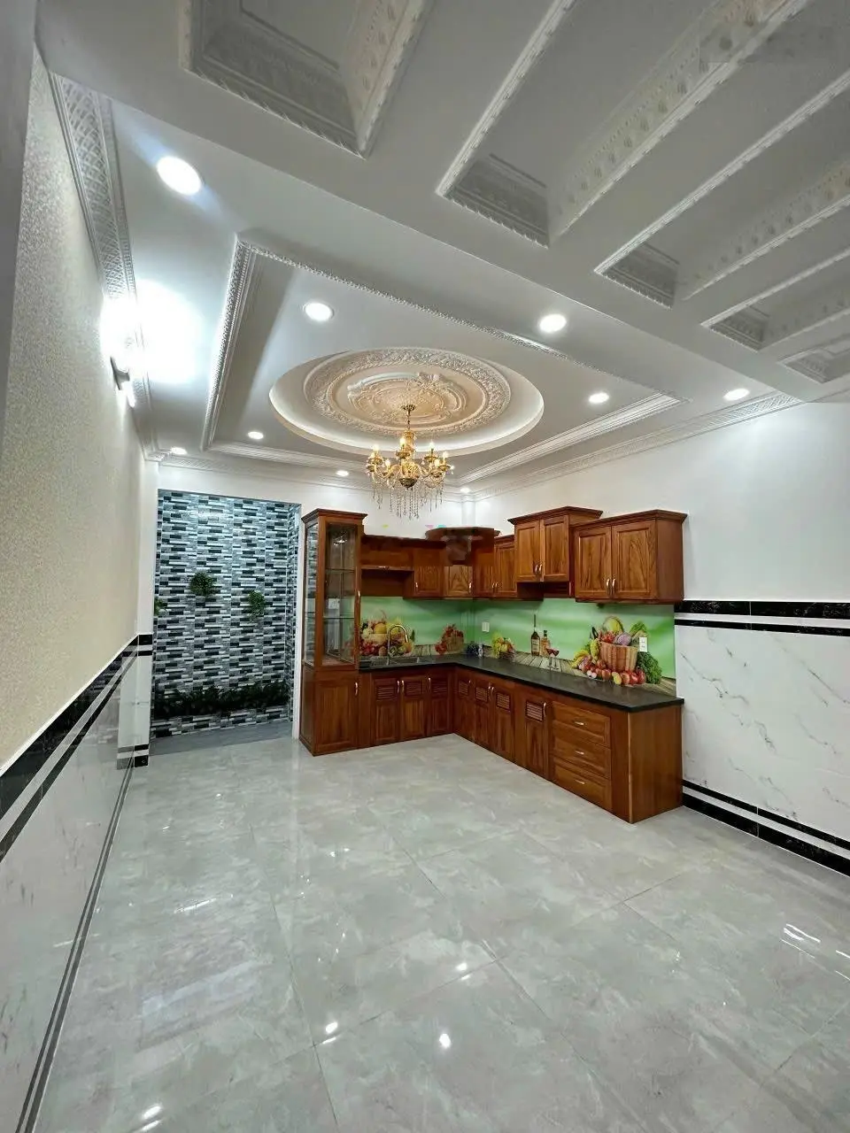 Bán nhà mới 100%, 4x16,4 lầu, 5tỷ8 TL, /2 Trần Thị Hè, Q12