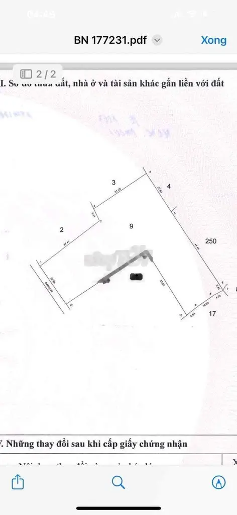 Kẹt tiền bán lỗ lô đất đã trồng cây Đường ô tô