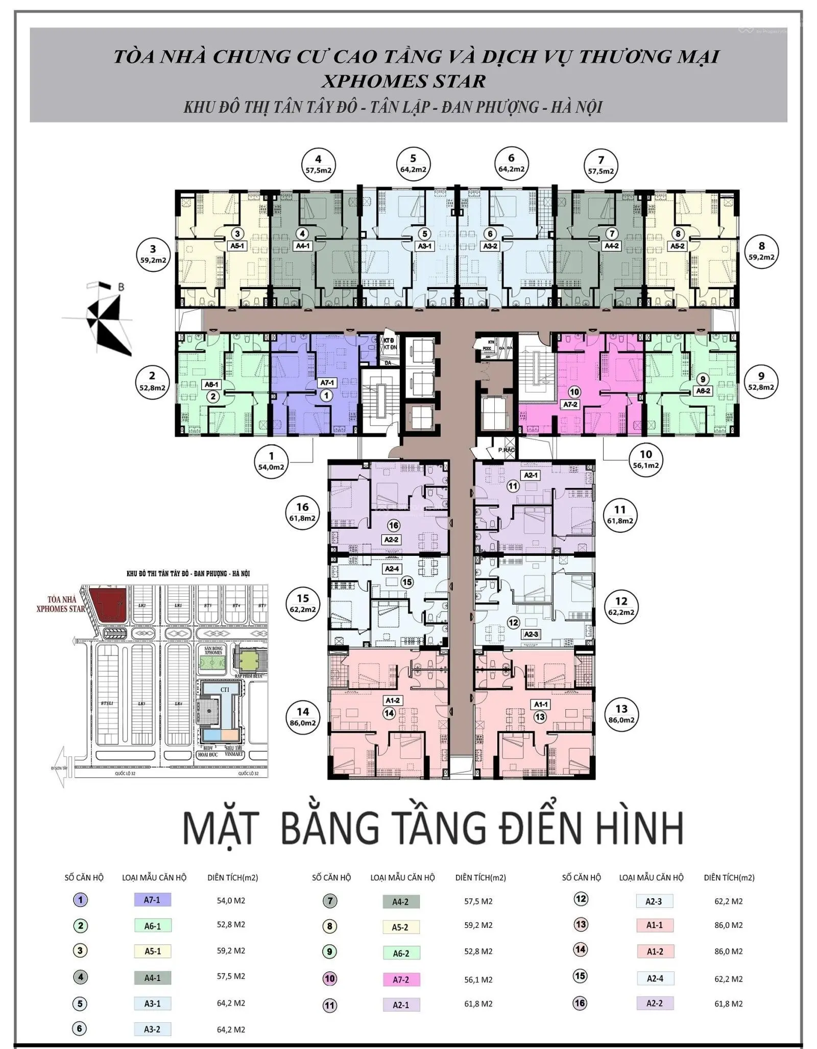 Chung cư căn hộ xpHOMES Star 2PN giá chỉ 2 tỷ/căn hộ mới diện tích đa dạng, hỗ trợ lãi suất tốt