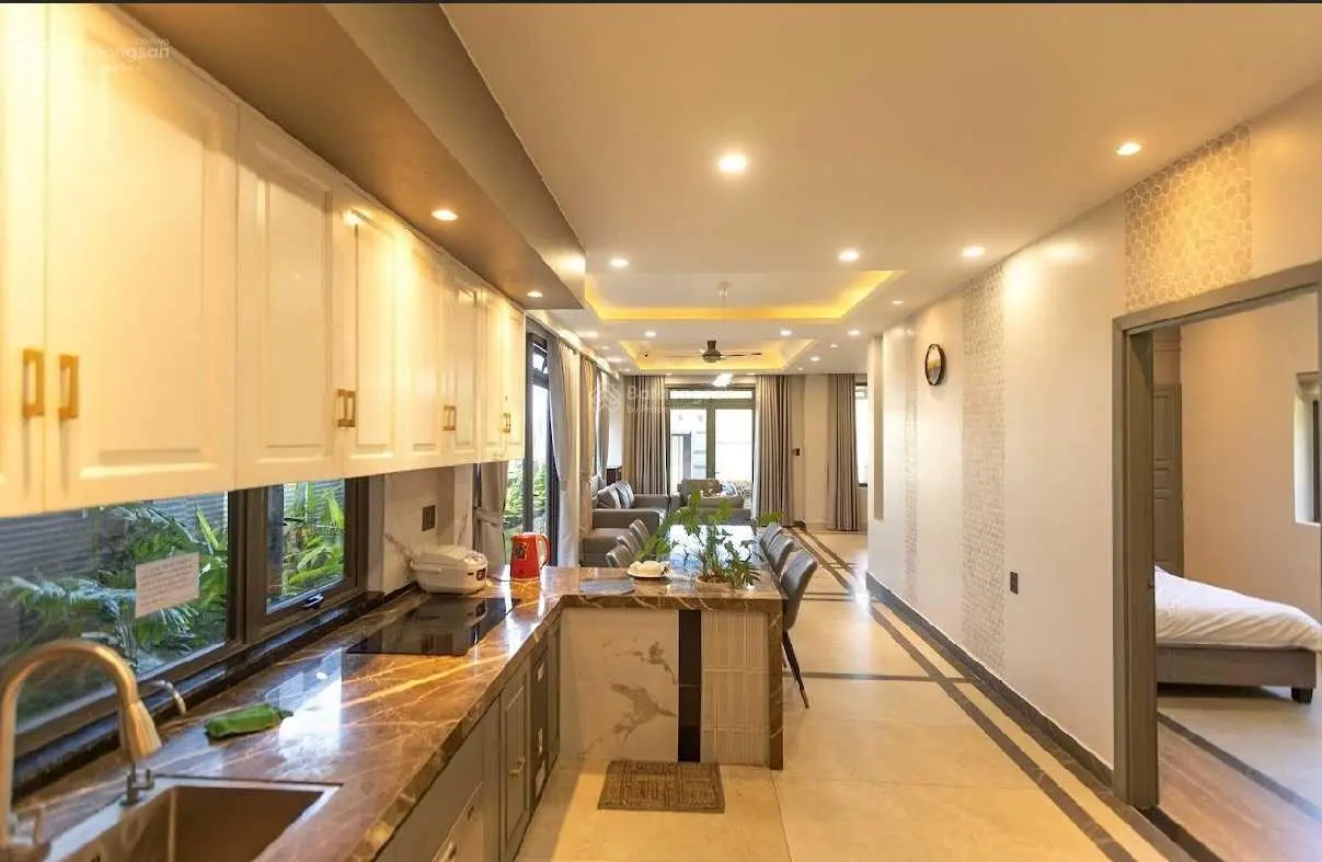 Villa hiện đại view rừng thông An Sơn 218m2 ngang 8m 2 tầng đã hoàn công đang có HĐ thuê 30tr/tháng