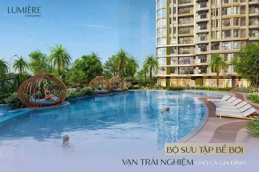 Quỹ căn ngoại giao toà A1 giá tốt chiết khấu 17% DA Lumiere EverGreen,trực tiếp CĐT Masterise Homes