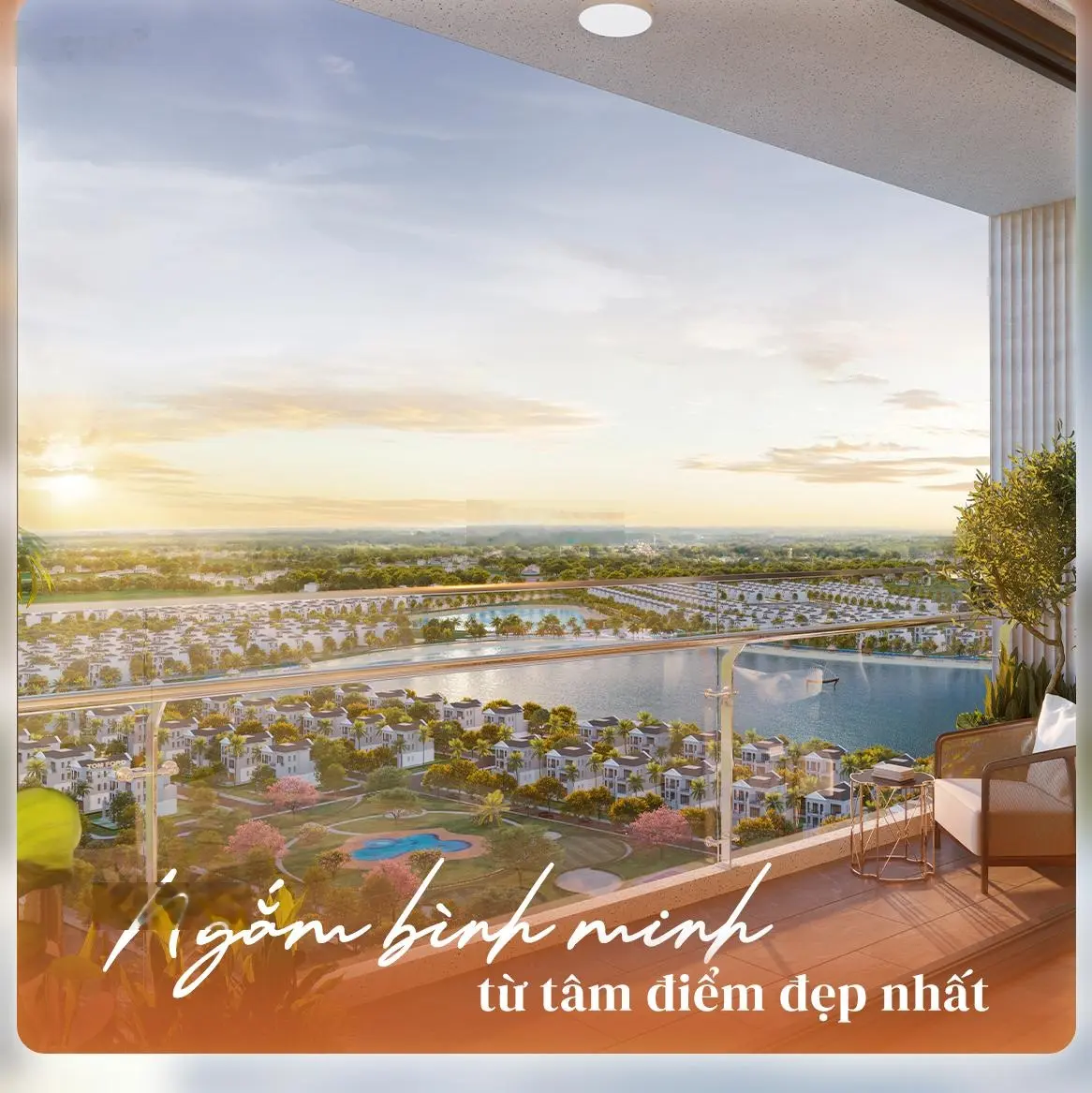 Bán căn hộ 2PN2VS phân khu Hawaii, tầng đẹp, bàn giao NT cao cấp, view sông, biệt thự Ngọc Trai