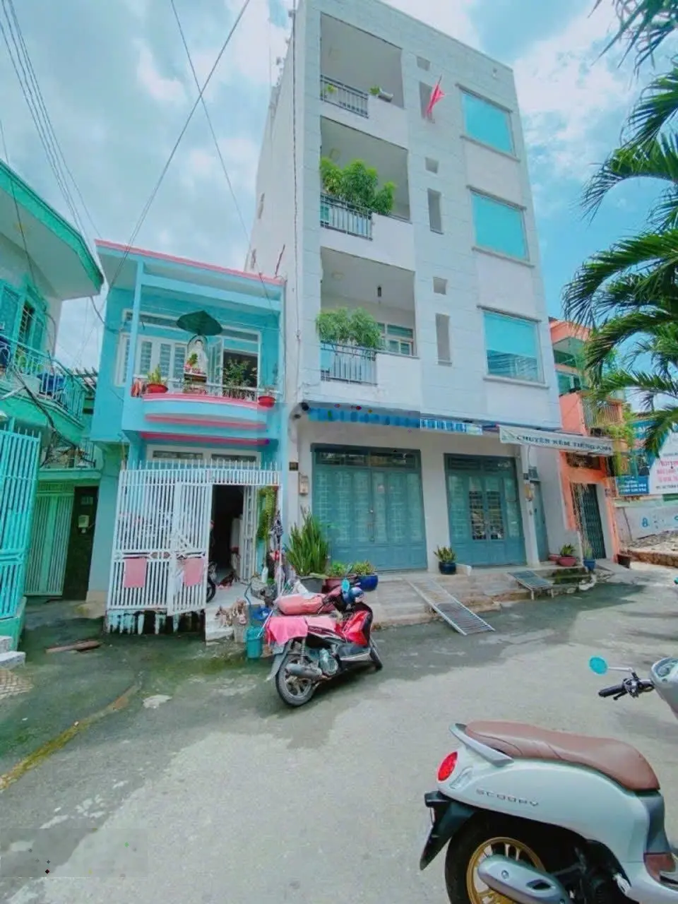 84m2 sát mặt tiền - trần huy cáp p11 nhà hai mặt hẻm - 5pn tiện ở vừa kd - 4.5 x 20- 7ty8