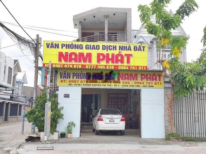 HẠ GIÁ 300TR 💥Đất 5x30 Mặt Tiền XTS Ngã 3 Nguyễn Thị Thử Ngã 4 HócMôn