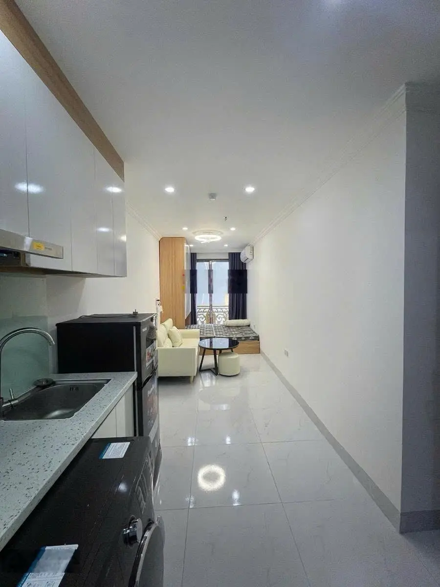 Choáng ngợp! Toà CHDV Đại La, 115m2*8T, ngõ ô tô, đủ PCCC, 30 phòng KK ful đồ, dòng tiền 7%/năm