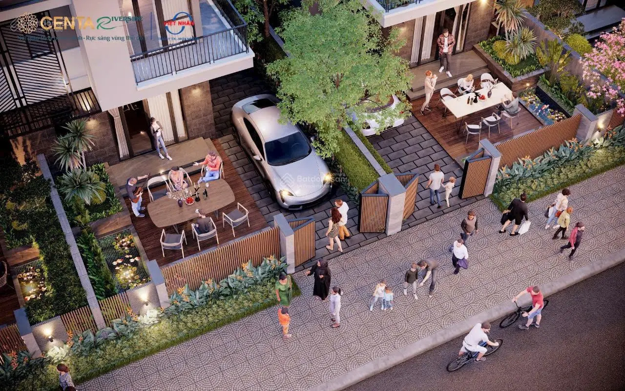 Biệt thự chính giữa view hồ trung tâm của dự án 40ha, giá chỉ 13,9 tỷ, S: 180m2, giá gốc CĐT
