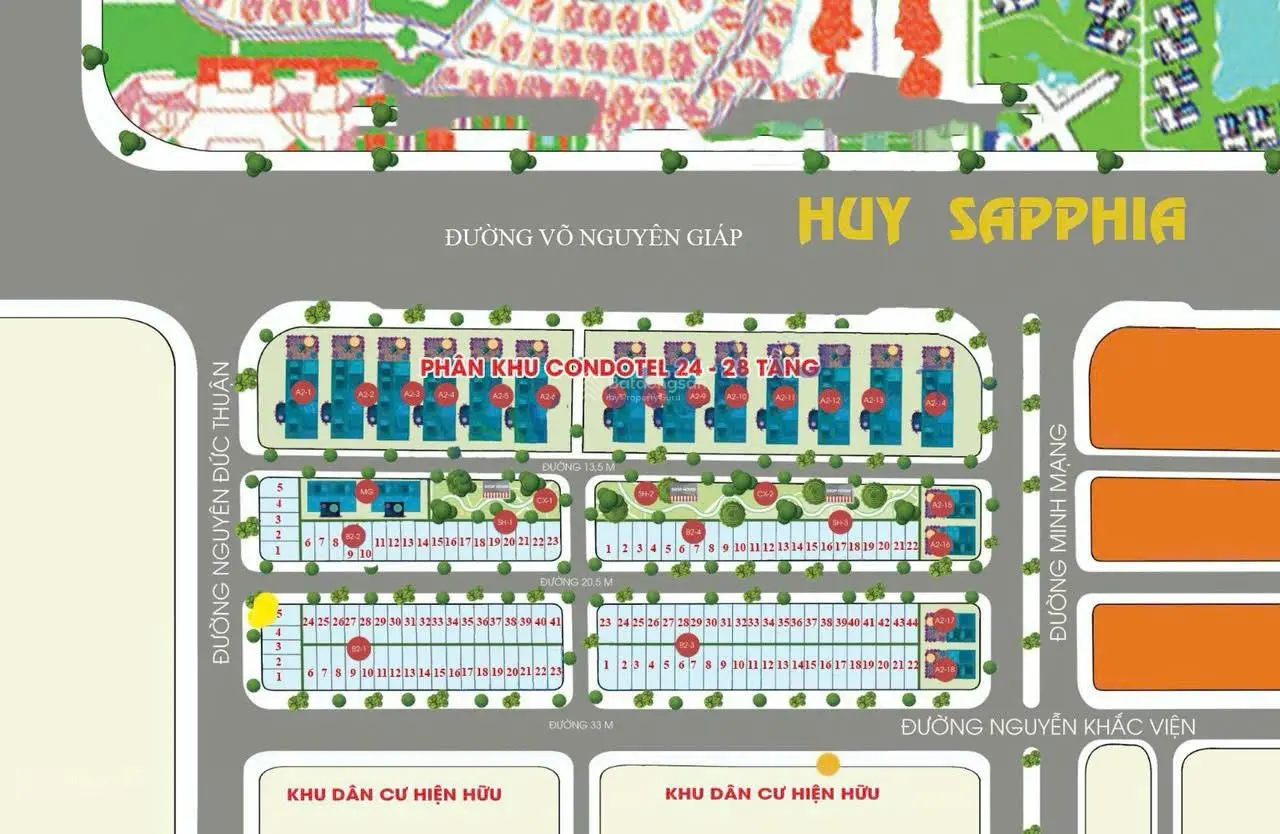 Bán siêu phẩm lô đất đường nguyễn khắc viện 15m biển sơn thủy kđt tmdv đẹp nhất đà nẵng giá tốt