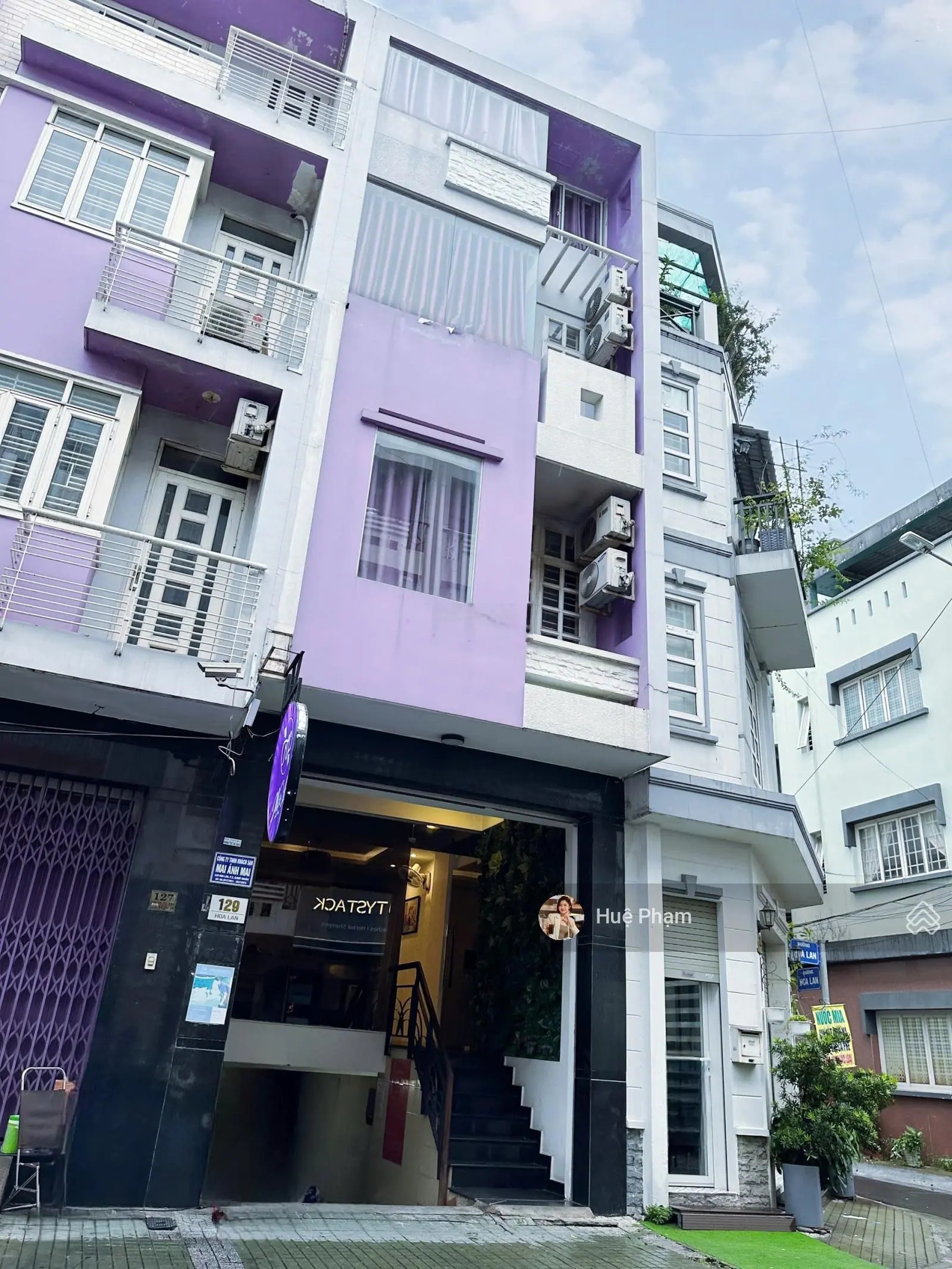 Chính chủ bán nhà mặt tiền Đường Hoa Lan, P2, Q Phú Nhuận. DT: 4x16m. Hầm 3 tầng ST. HĐT 55tr/tháng
