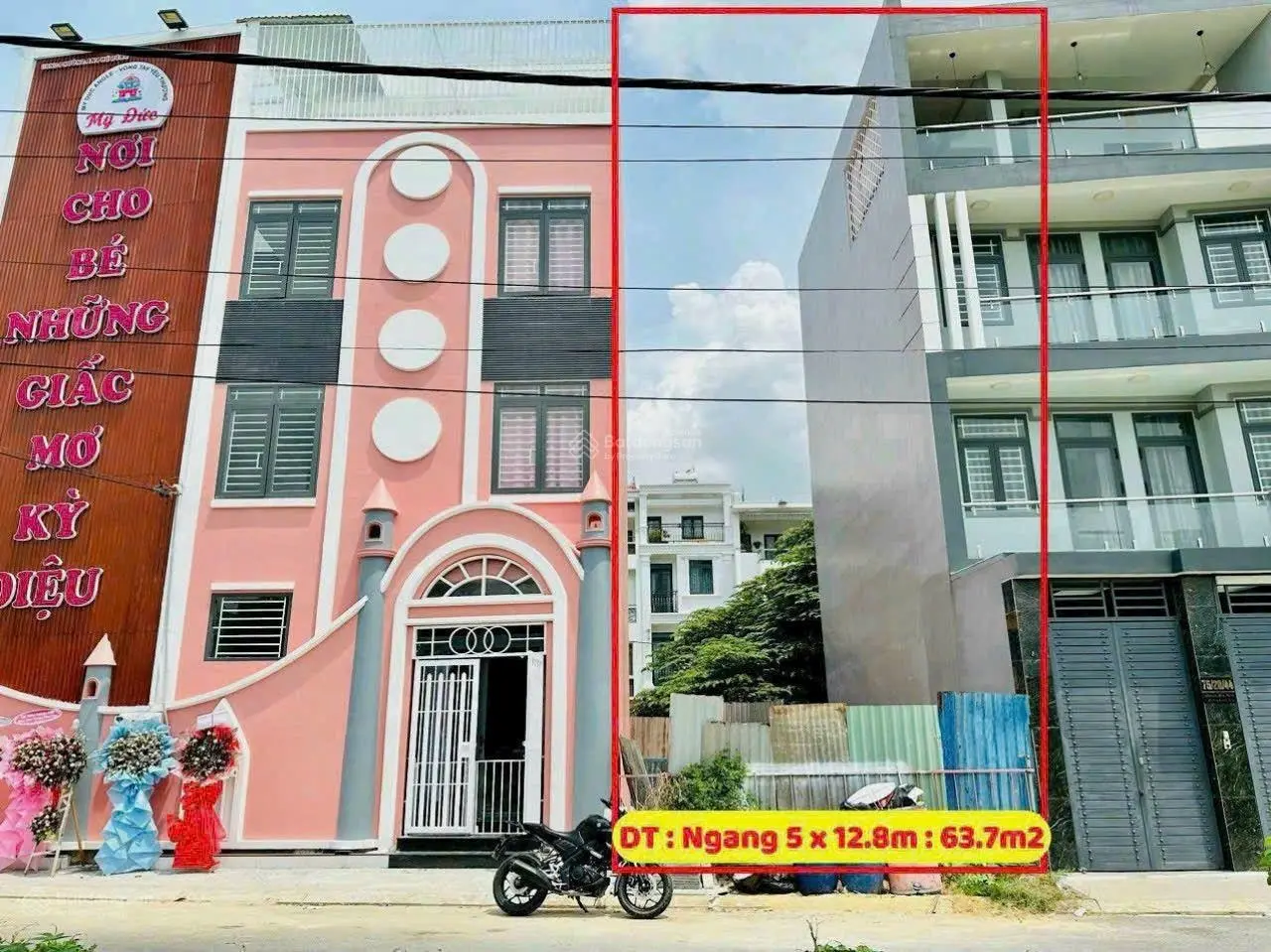 Đất hẻm thông 8m 1 trục Vườn Lài gần Nguyễn Thái Sơn, Gò Vấp. DT. 5m x 13m - 63.7m2 thổ cư. Giá tốt
