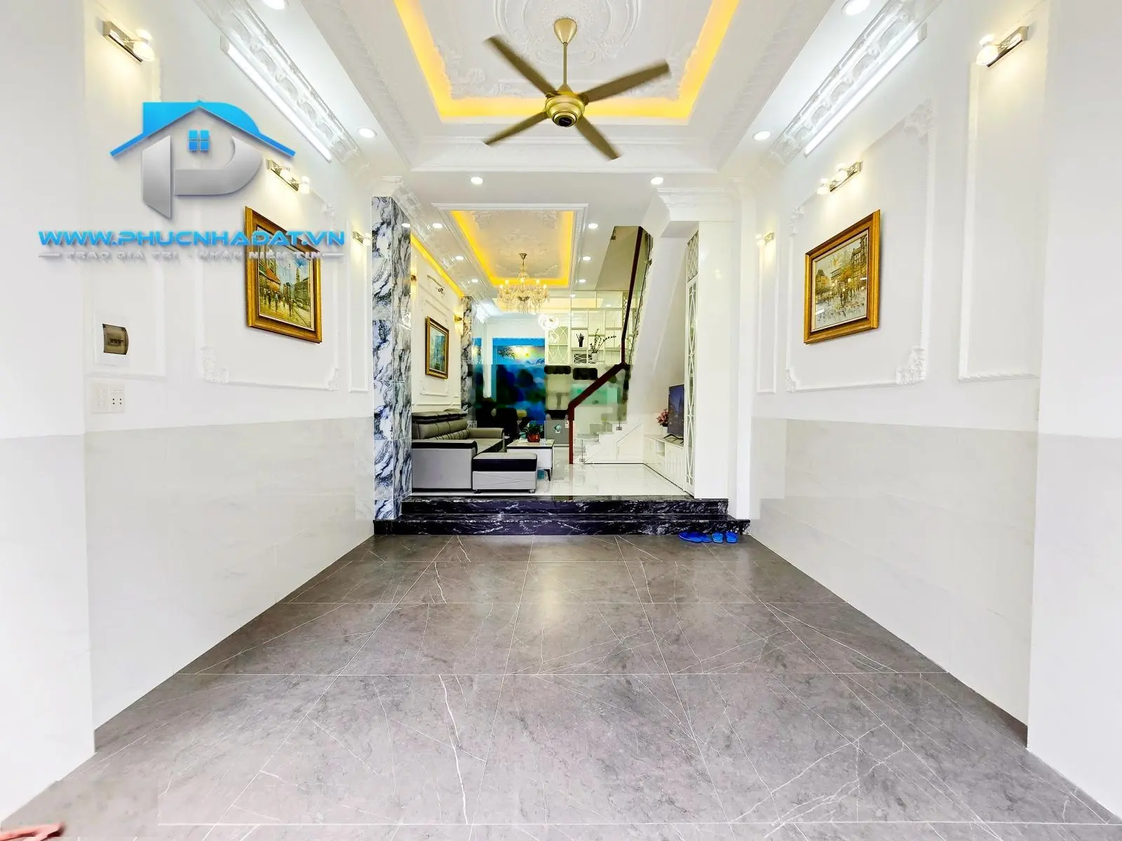 Bán nhà phố hiện đại xe hơi để trong nhà khu dân cư The Sun Residence Nhà Bè - 6.4 tỷ, 4x13m