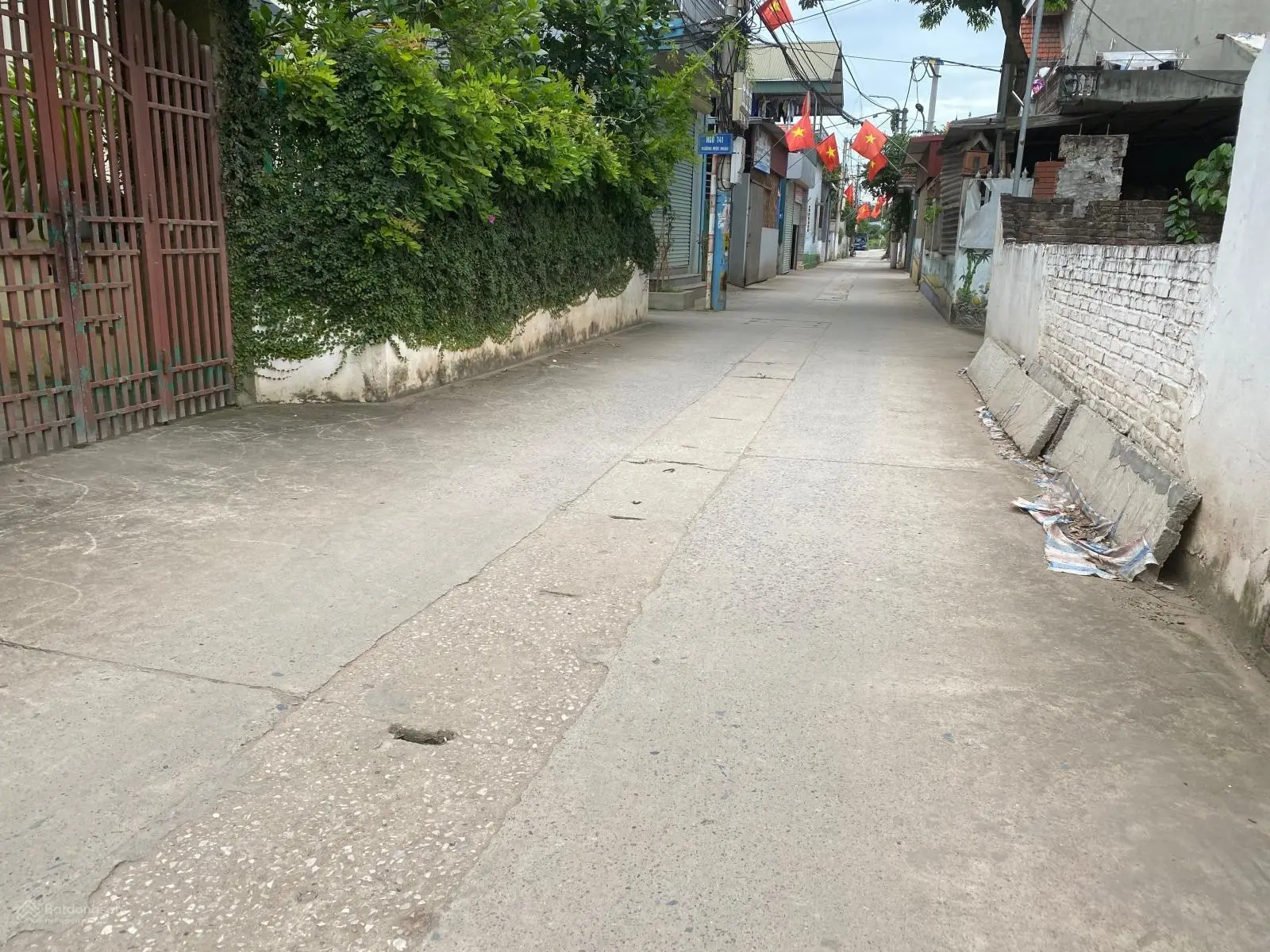 Nhỉnh 2 tỷ 46m2 đất thổ cư tại Mộc Hoàn Đình, Vân Côn, Hoài Đức, đường thông oto tải 5t chạy thông.
