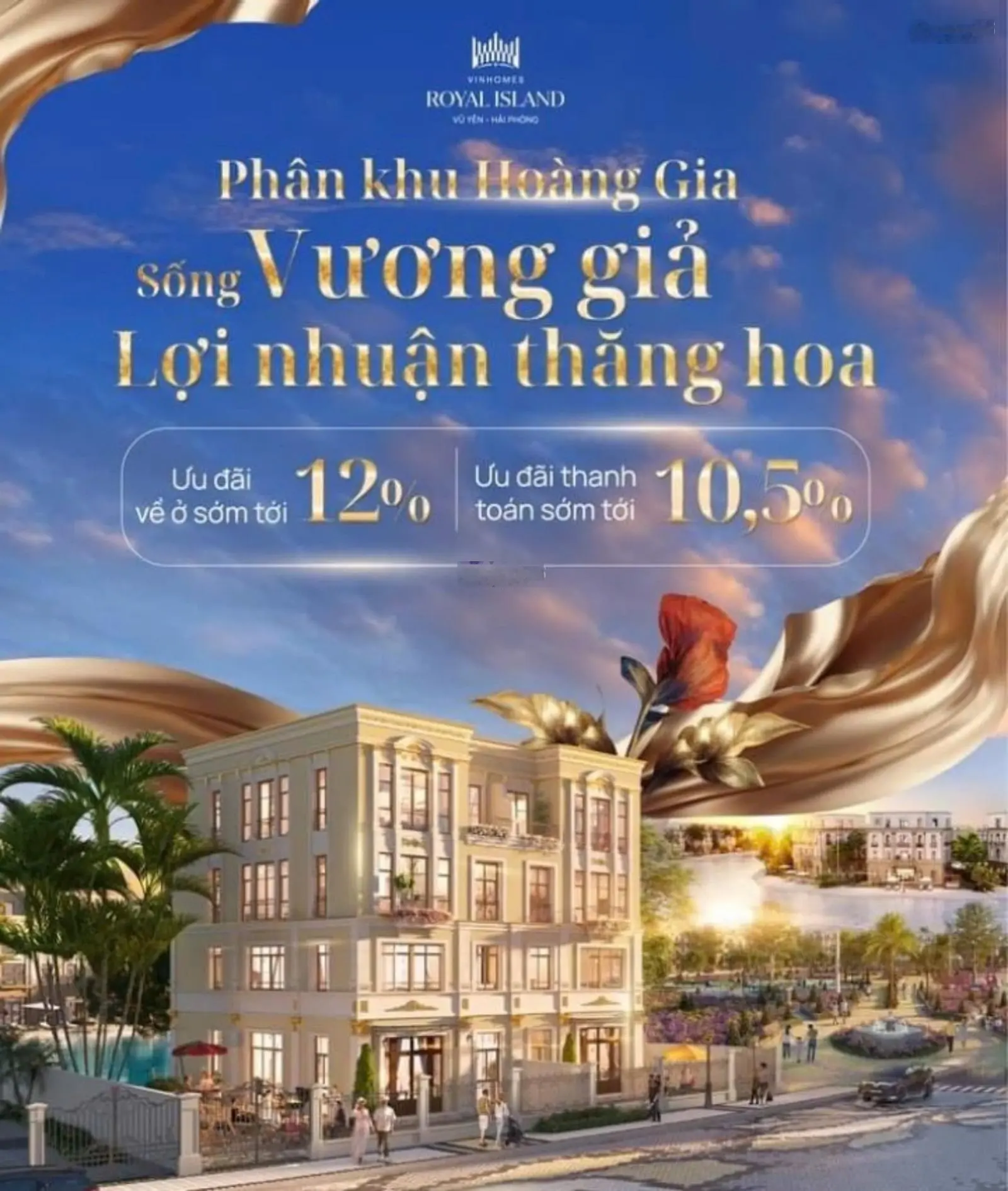 ĐẦU TƯ SINH LỜI NGAY với HG2-29 Vinhomes Royal island -Tinh hoa cuộc sống đẳng cấp,đầu tư vững bền.