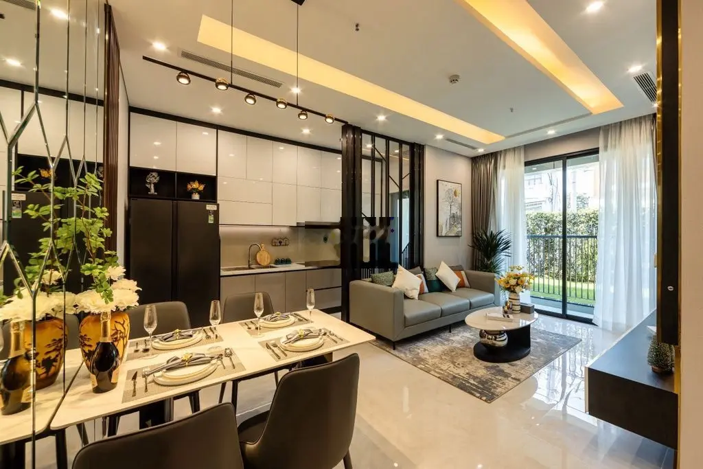 Bán Căn Hộ A&T SKY GARDEN 74m2 - 2PN 2WC Trả Góp 1%, Vay Bank 80%