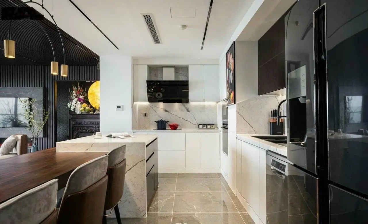 Cần bán gấp căn góc 3PN 128m2 full nội thất, ban công cực mát ở Sky Park Tôn Thất Thuyết giá 10 tỷ
