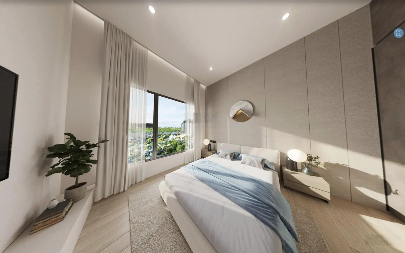 Bán căn hộ 3 phòng ngủ 108m2 chung cư Seaview Residences Eco Central Park Vinh chỉ hơn 3 tỷ