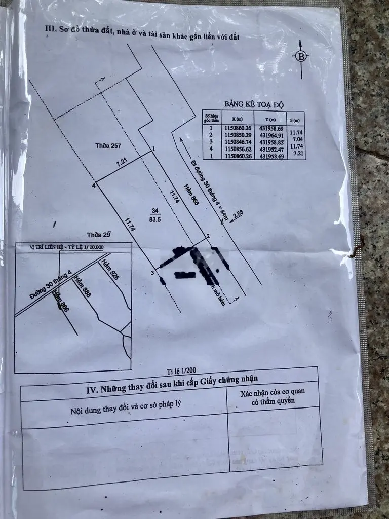 CHÍNH CHỦ cần bán 2 căn nhà liền nhau hẻm 866 đường 30/4 - P11