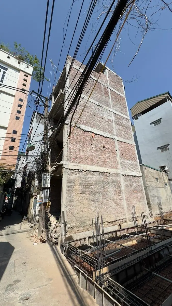 Mậu Lương - nhà 5 tầng - 6tỷ8 - đang chuẩn bị hoàn thiện - ô tô đỗ cổng