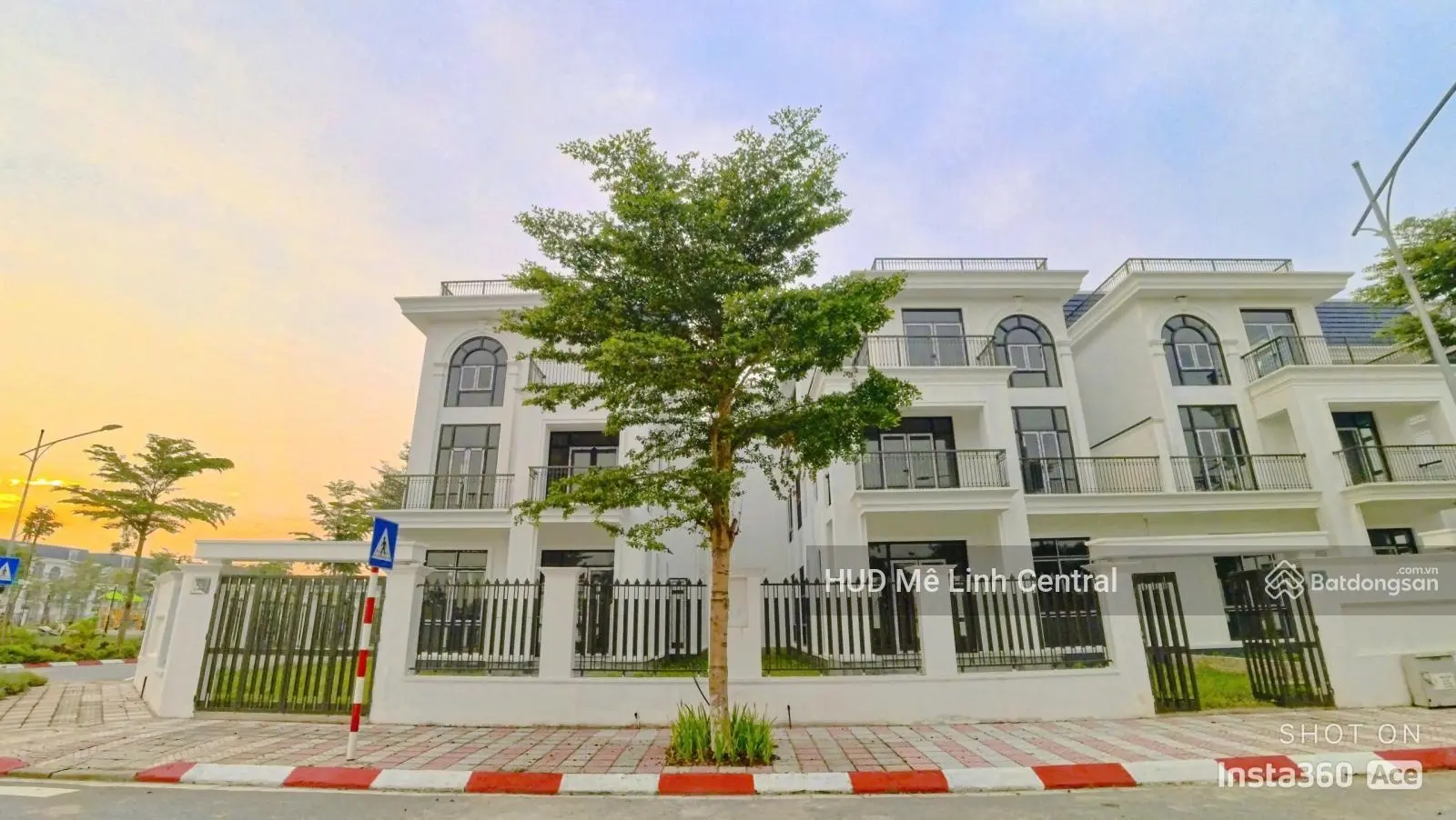 Ra hàng song lập BT - 07 HUD Mê Linh Central, diện tích từ 268m2, 319m2, tiến độ thanh toán 6 đợt