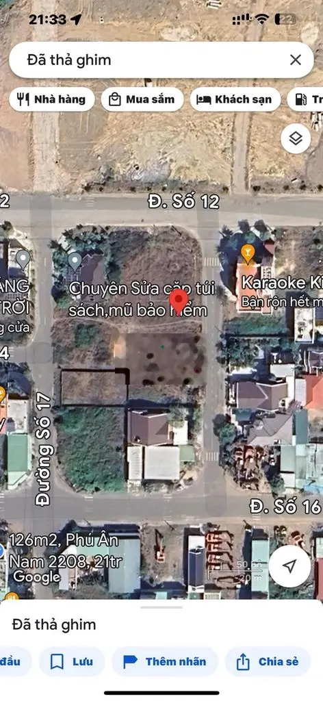 bán đất Phú Ân Nam 2, Diên Khánh. Diện tích: 100m². Giá chỉ 23tr/m.