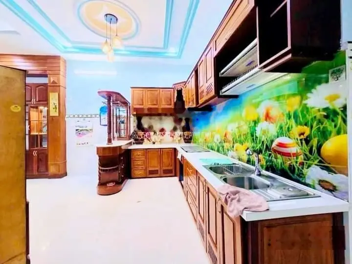 Cần bán gấp nhà phố giữa lòng tt sài gòn, 4 tấm nội thất đẹp, hẻm oto cách mặt tiền gần 20m, q10