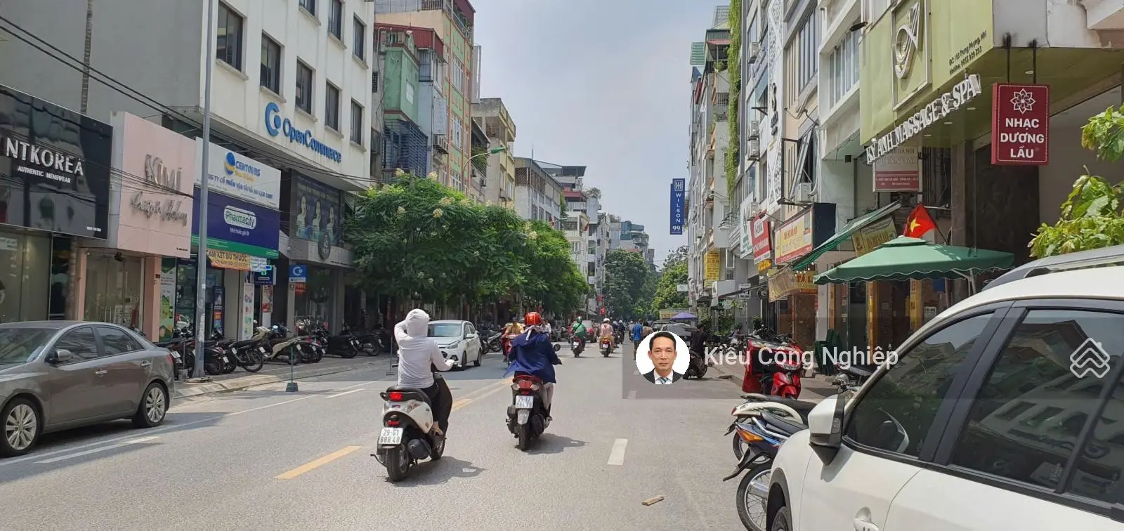 Bán nhà mặt phố Trung Phụng DT 60 m2 vị trí đẹp lô góc