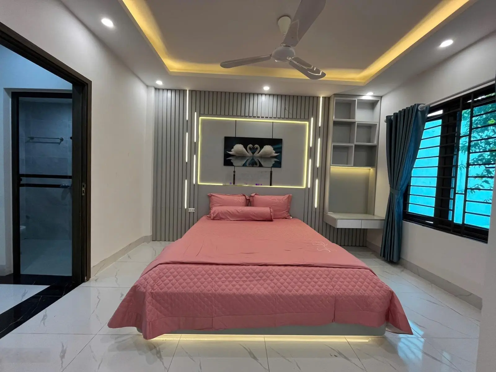 Nhà riêng mới 2024. Vạn Phúc, Hà Đông. Dt 46m2 x 5 tầng. Giá 6.5 tỷ. Lô góc, ô tô đỗ cửa