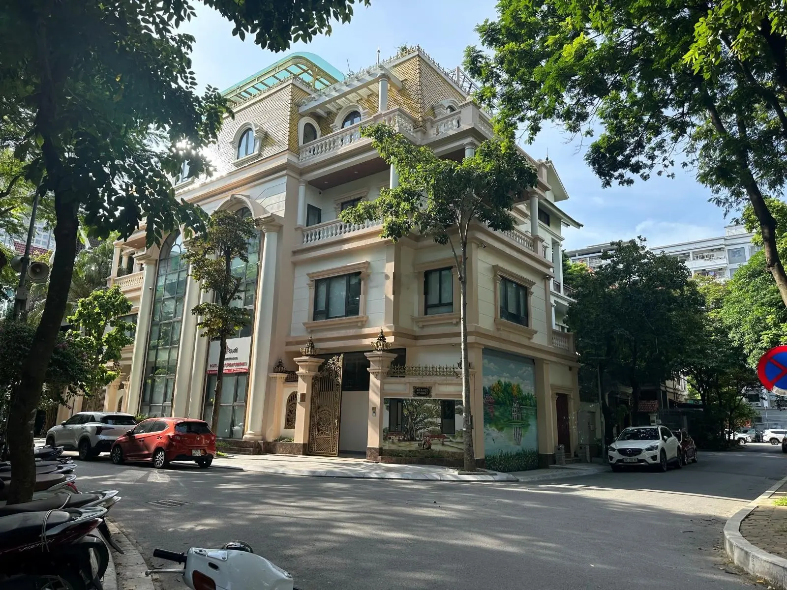 Chính chủ bán biệt thự xây thô Mễ Trì Thượng DT: 116m2 MT 10m x xây thô 4 tầng, giá: 16,5 tỷ