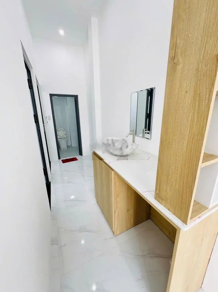 Nhà cấp 4 mới đẹp thị trấn Đức Hòa (KV 1) ngang 6m sổ hồng riêng