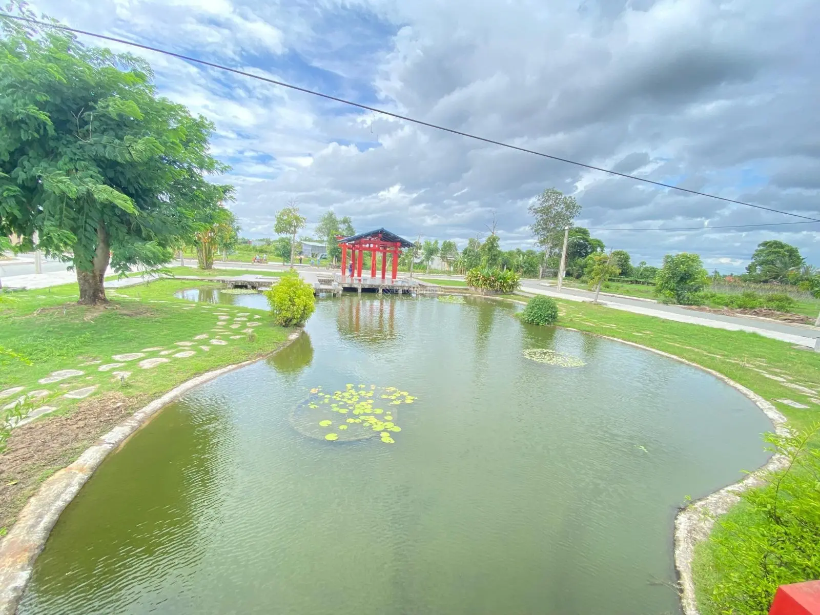 Bán đất cát tường phú sinh đối diện view công viên nhật bản giá rẻ dt: 4x20=80m2 shr đất đẹp quá ạ