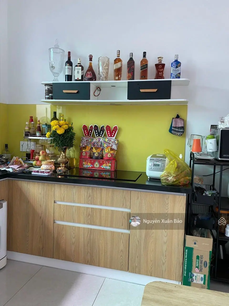 Bán nhà Bình Chánh 2 tầng mặt tiền đường nhựa 8m, hẻm Hoàng Phan Thái gần chợ Bình Chánh giá 3,85tỷ