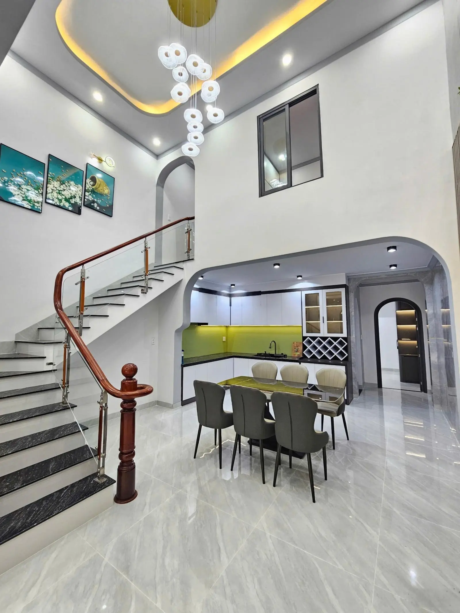 Bán nhà 82.5m2 ngang 5m có phòng ngủ dưới, KDC ngay chợ Phú Phong, P. Bình Chuẩn, TP. Thuận An