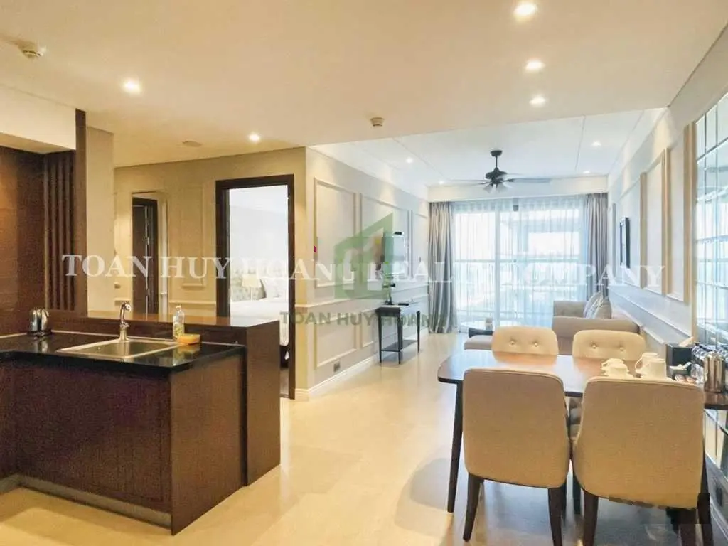 Bán căn hộ 2 phòng ngủ tòa Alphanam Luxury chuẩn 5 sao