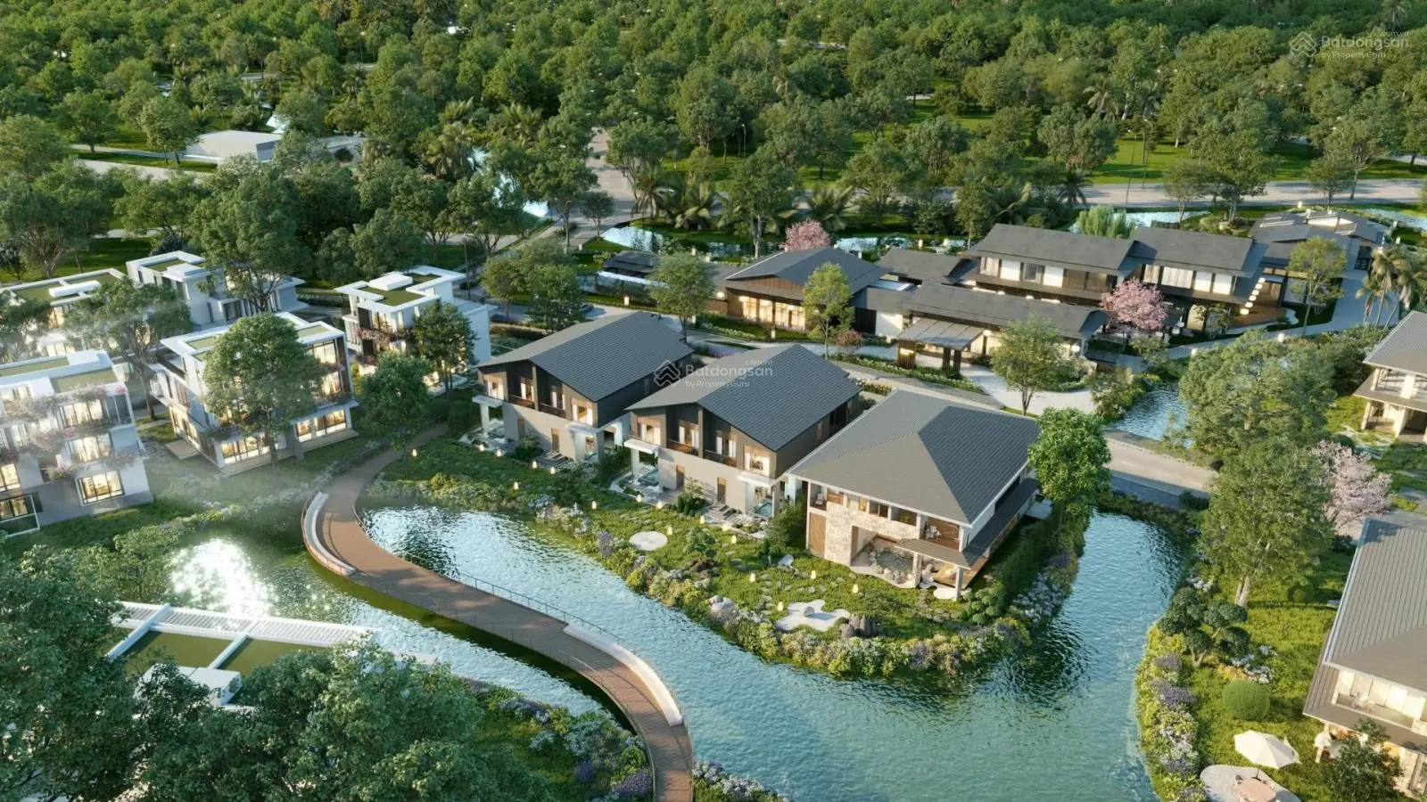 Tổng Vốn Đầu Tư 19tỷ1 Sở Hữu Ngay Biệt Thự Đơn Lập 420-496m2 Khoáng Nóng Onsen LH: 0963 552 ***