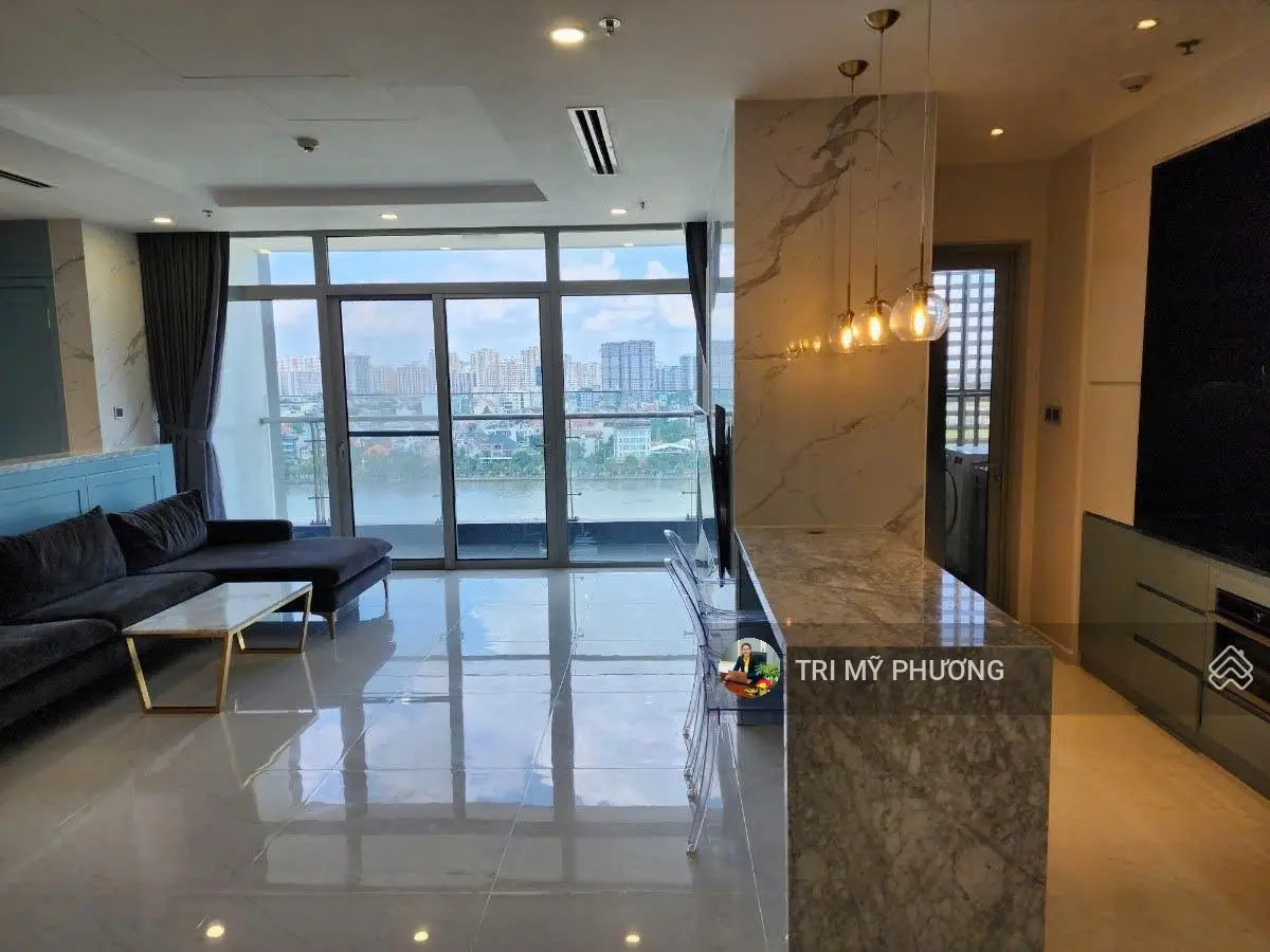 Bán 4PN - Vinhomes Central Park + view sông cực đỉnh, căn hộ 154 m2, tầng thấp, trung, cao có đủ.