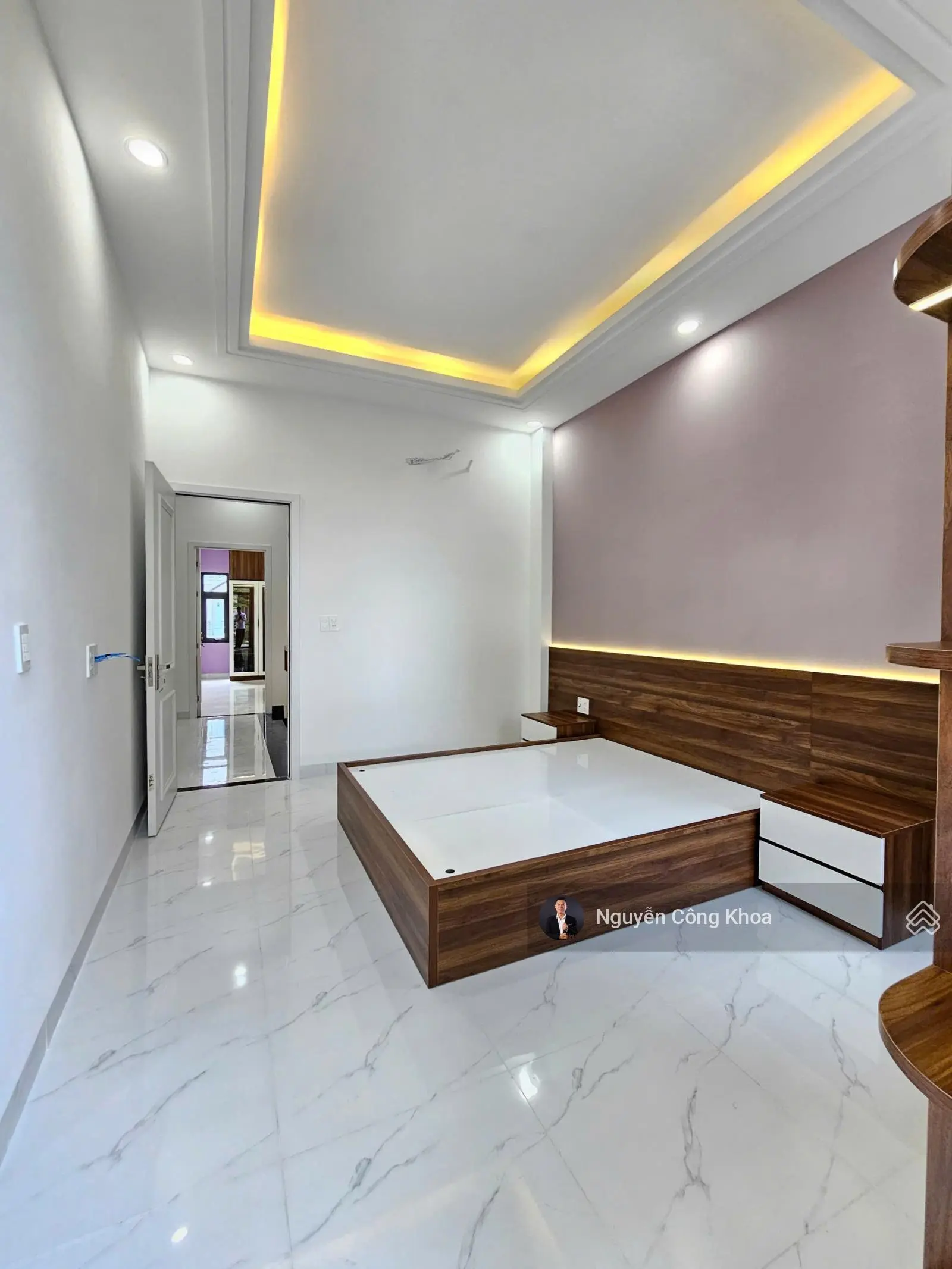 Bán nhà đúc 3 tấm full nội thất, mẫu hiện đại, 3 phòng ngủ, KDC P. Bình Chuẩn, Tp. Thuận An