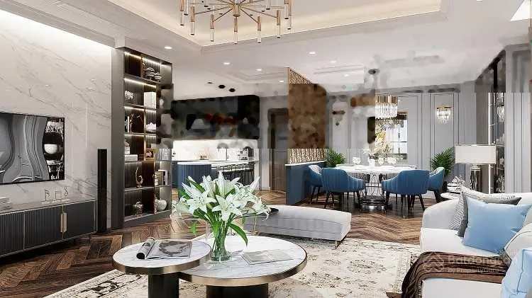 Căn hộ 161,85m2, 4PN, 3WC, 1 phòng kho, 3 Logia tại BRG Lê Văn Lương chiết khấu lên đến 6%