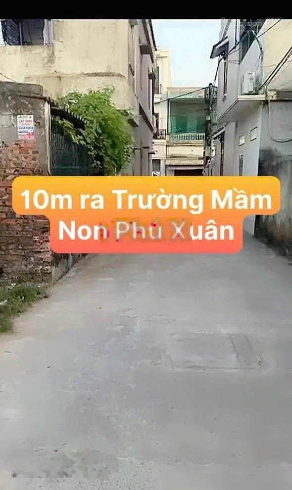 Lô đất Phú Xuân -Tp Thái Bình ngay gần trường mầm non Phú Xuân