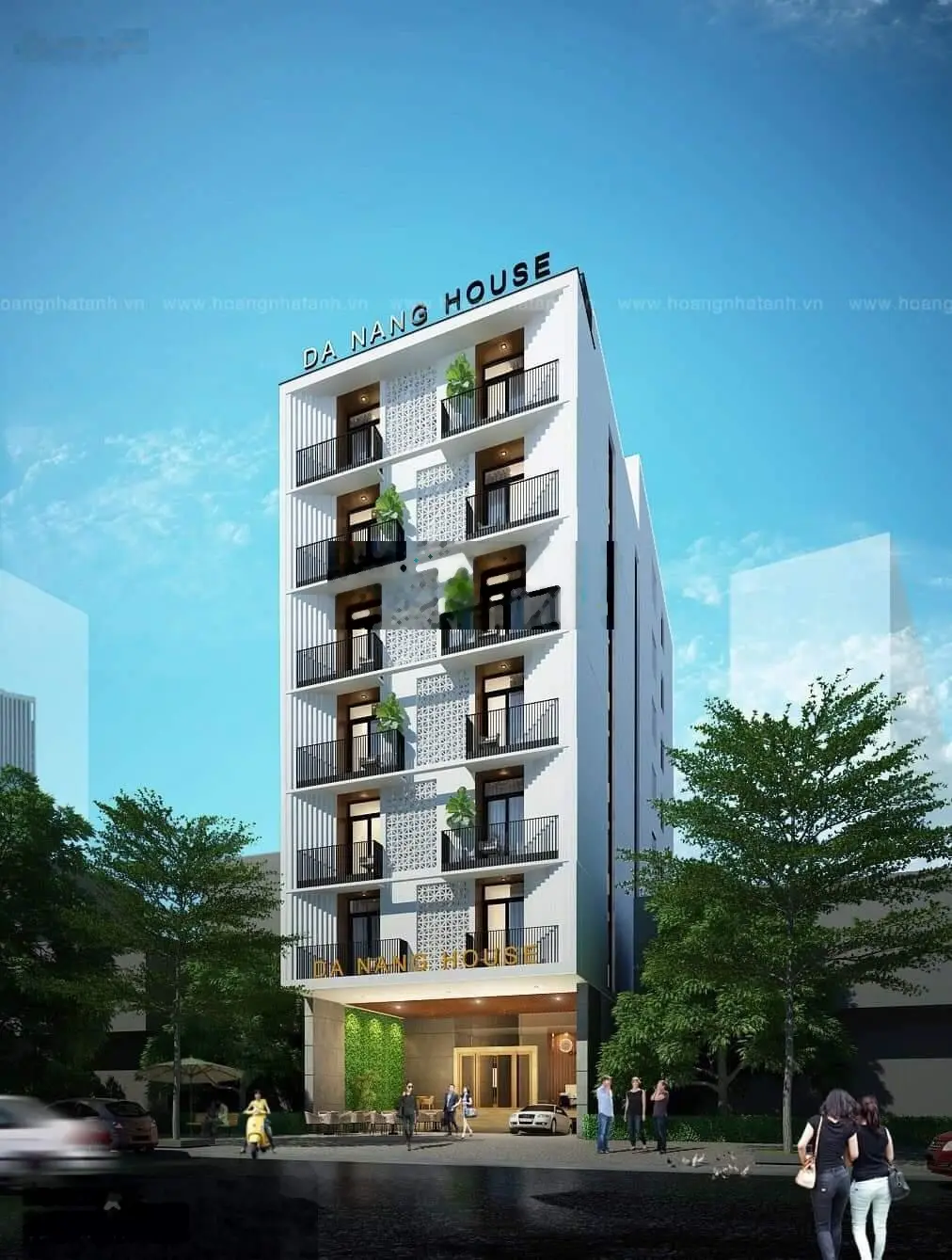 Tòa căn hộ thu nhập 600 triệu/ tháng có 32 phòng căn hộ sát biển mỹ khê đà nẵng.