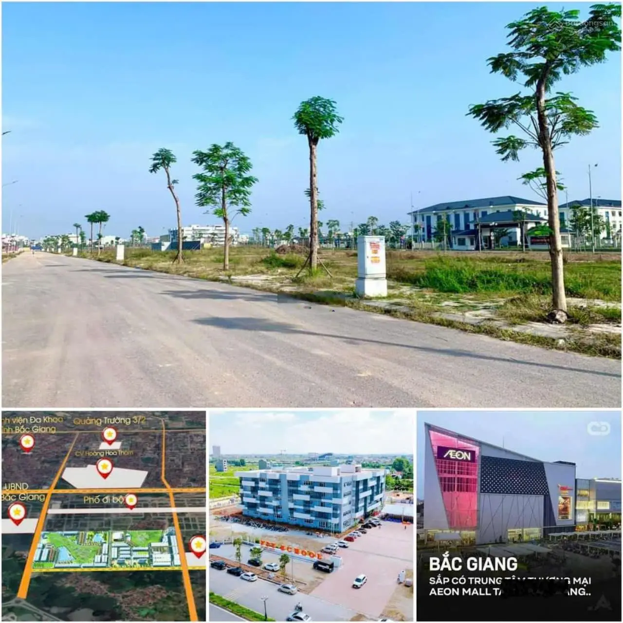 Bán đất làn 2 đường Minh Khai - Sát cạnh trường FPT Bắc Giang, cách TTTM Aeon Mall vài bước chân