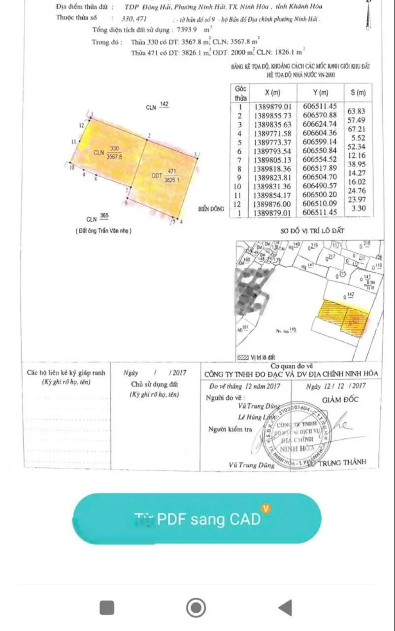 Chỉ 27tr/m - Siêu phẩm DT 7934 m2 vị trí mặt biển khu du lịch DỐC LẾT, phường Ninh Hải, Ninh Hoà