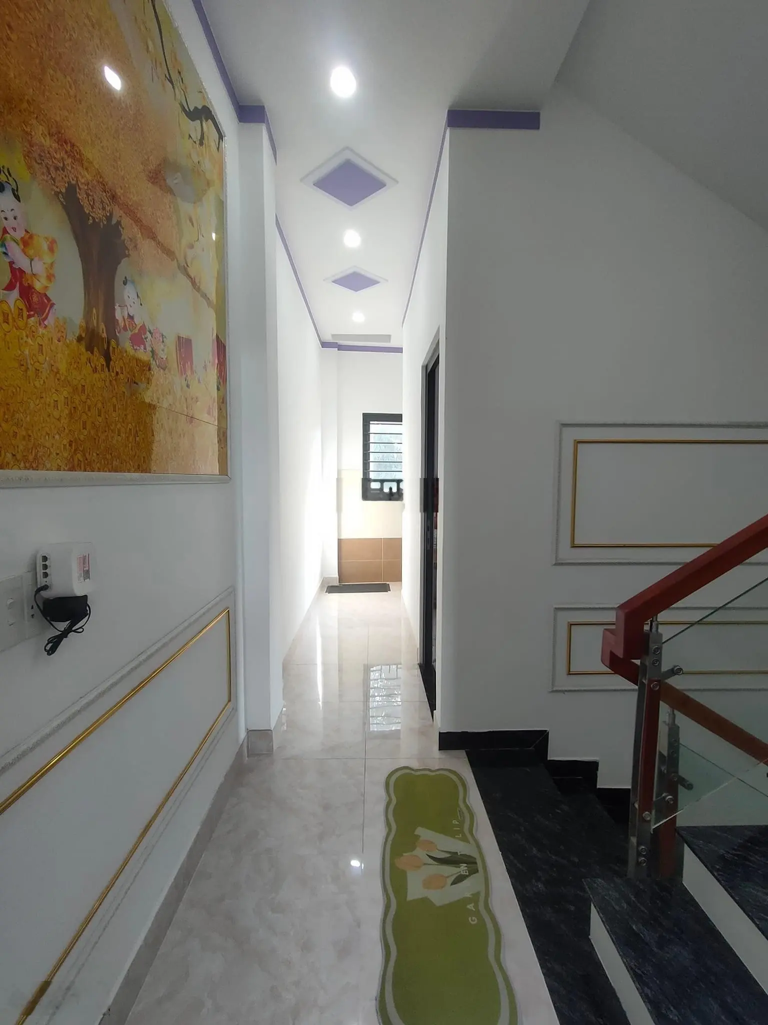Nhà 2 Lầu Hoàn Công, Đường Phan Bội Châu Gần cụm Trường Học cấp 1 2 3 Dĩ An