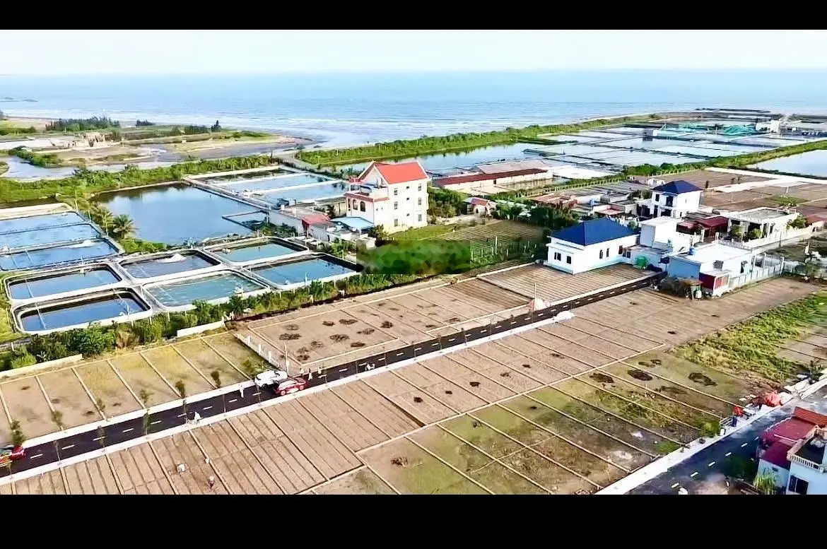 Đất view mặt biển Quất Lâm giá rẻ. Trục chính lên thẳng lên bãi tắm, cạnh khu nghỉ dưỡng Flamingo